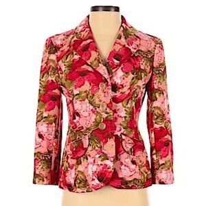 Ann Taylor floral blazer